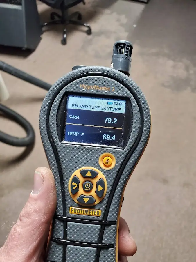 Moisture meter humidity assessment for Fire & Smoke Damage Restoration in Tiburon